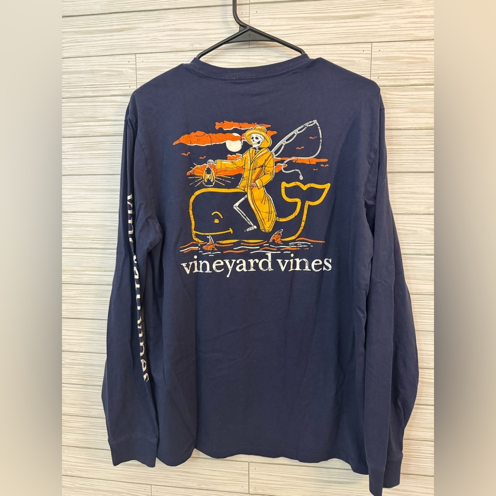 Vineyard Vines Dark Blue Long Sleeve - Picture 3 of 3